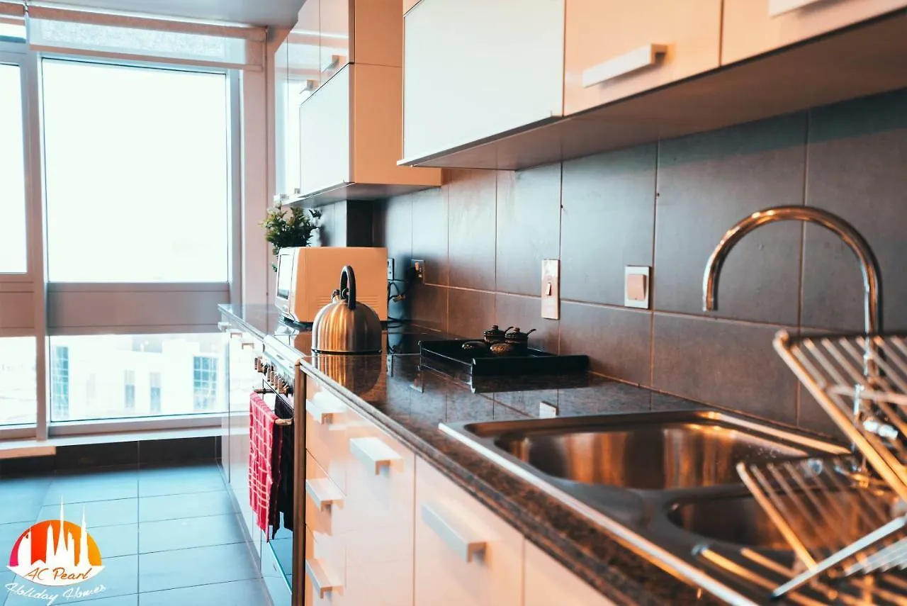 Apartamento A C Pearl Holiday Homes - The Loft With Burj Khalifa View Dubái